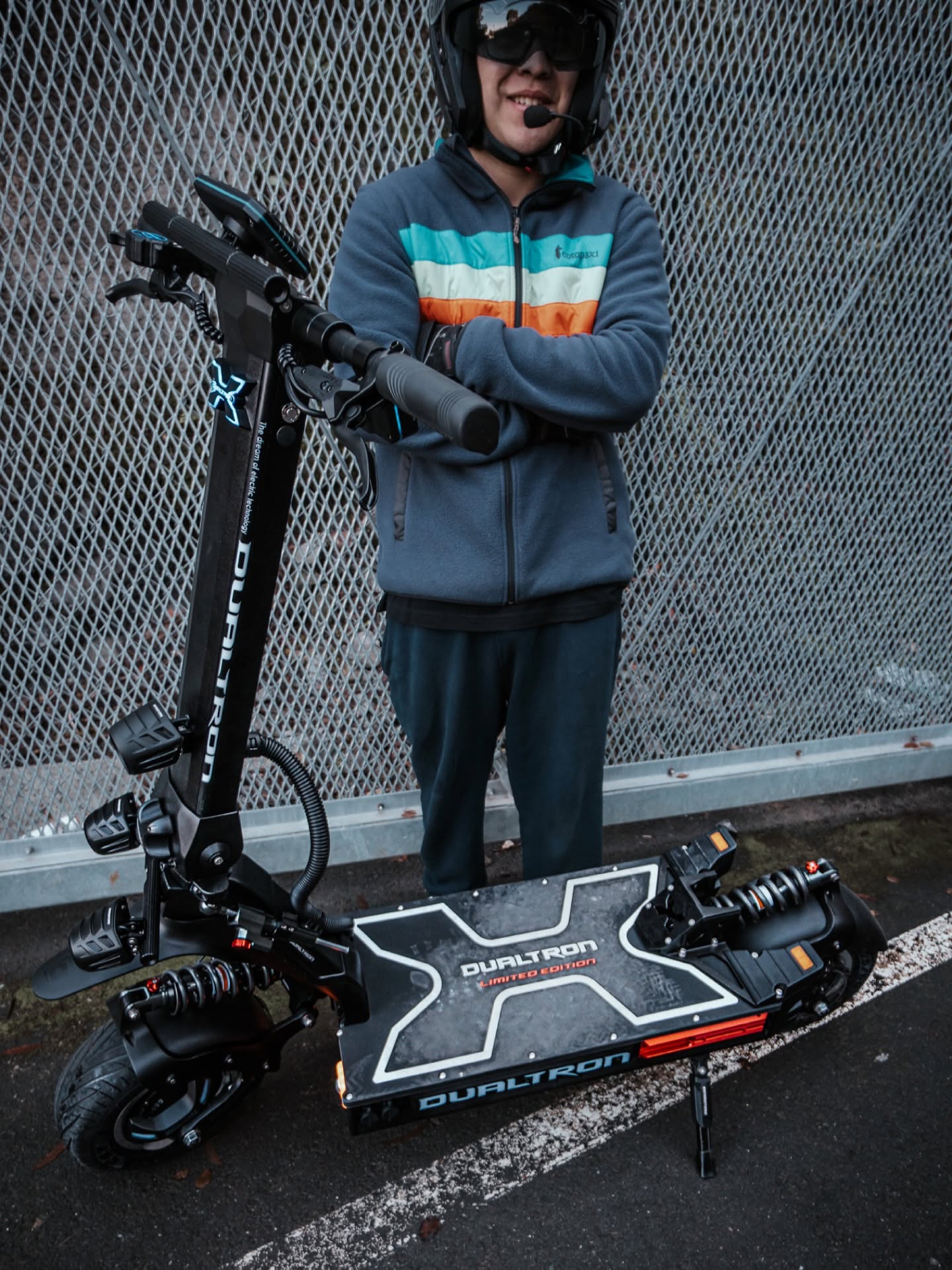 Dualtron scooter customer photo